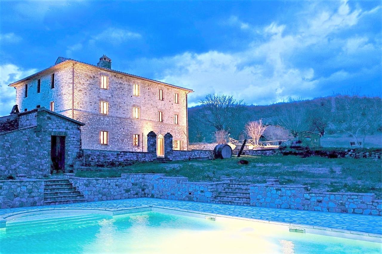 Campo Al Vento - Country Farm Villa Monte Castello di Vibio Eksteriør bilde